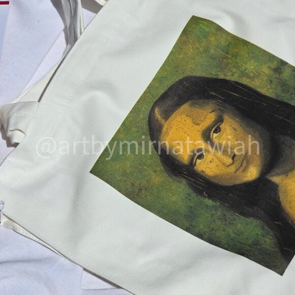 Tote Bag with Original Artwork – Reusable Canvas Tote – Artist-Designed Bag - Picture 2 of 6